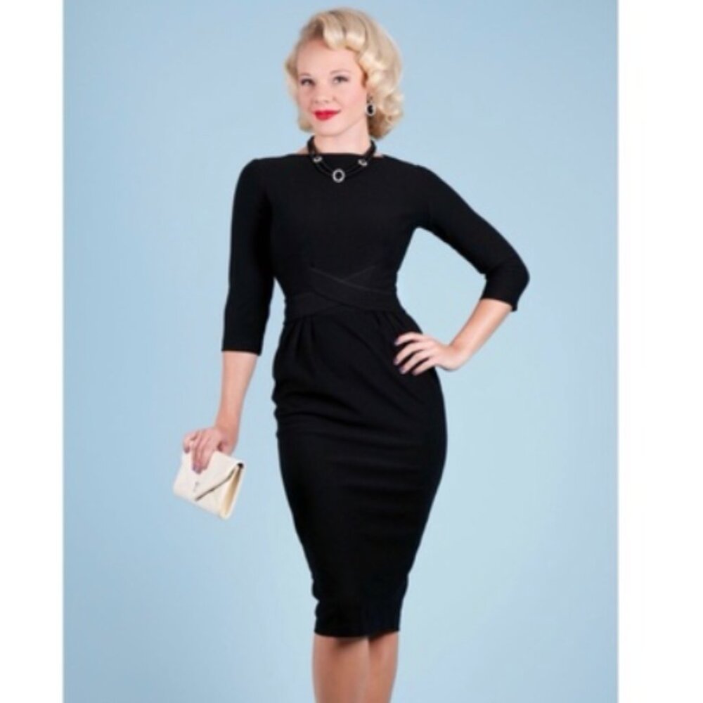 Tatyana Black Vickie Pinup Wiggle Dress Size XL NWT!!